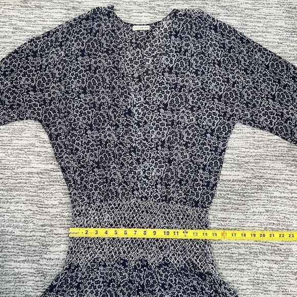 New Ulla Johnson Samir’s Blue Silk Mini Dress Size 8 - Picture 10 of 16